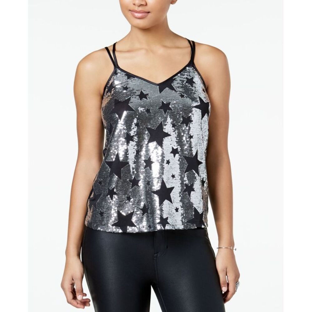 XOXO Juniors Sequined Star Tank Top